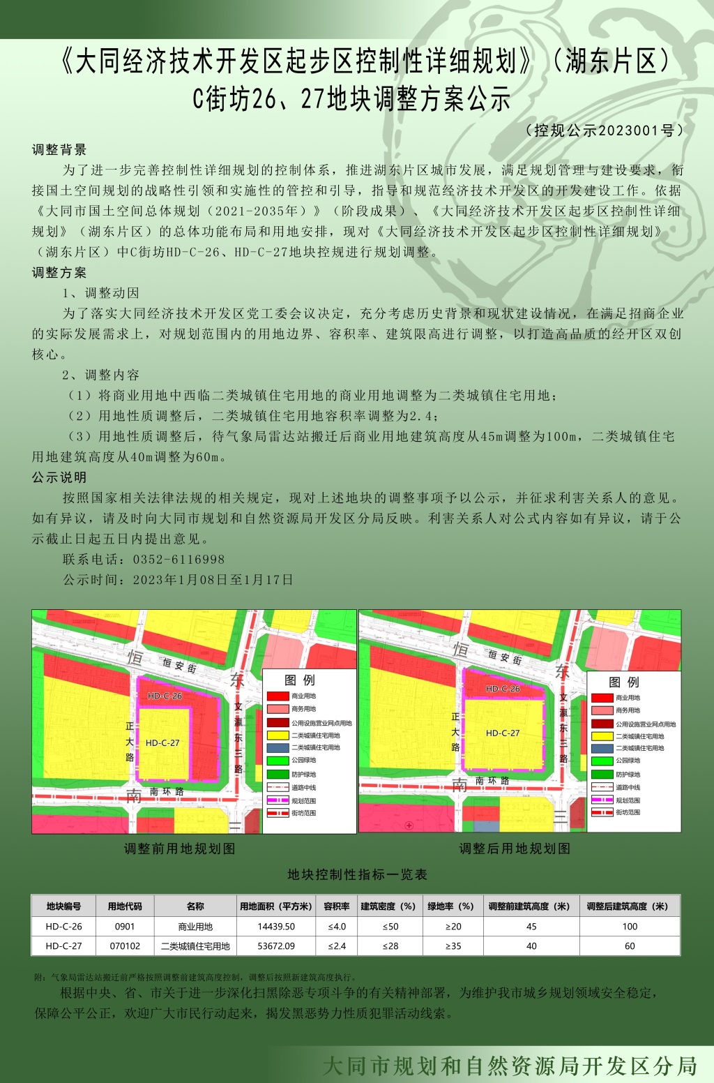 《365国际彩票下载_365名品汇推荐码多少_be365官网经开区起步区控制性详细规划》（湖东片区）C街坊26、27地块调整方案公示小图